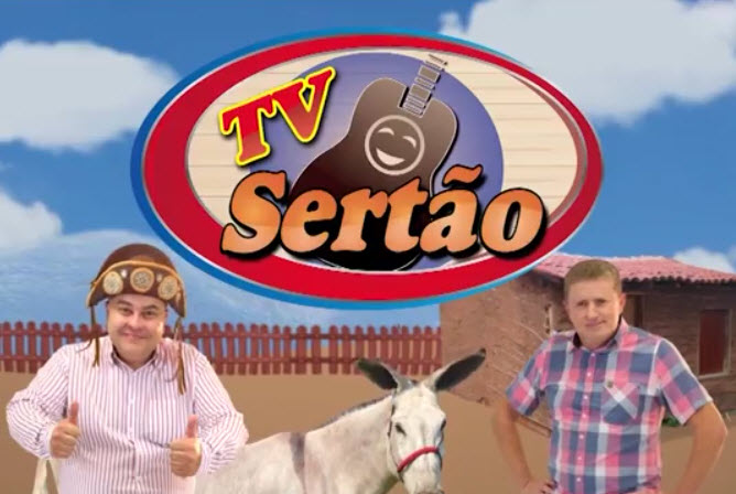 Davi Vidigal na TV Sertão (TV Tarobá, Londrina PR)
